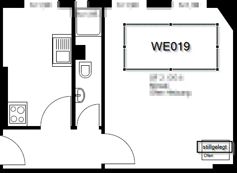 WBS140 erforderlich - 1 Raum Wohnung 02. OG — photo 1